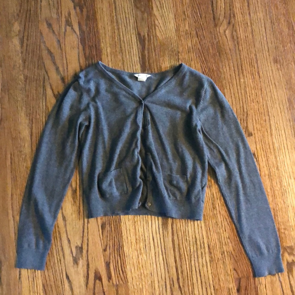 Gray H&M Cardigan